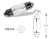 Autožiarovka 12V K10W 10W Sv8,5-8 10,5x31mm ELTA