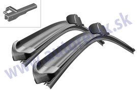 Stierače BOSCH Aerotwin A 962 S, sada (700/625 mm) 3397118962