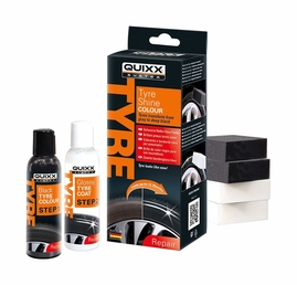 QUIXX Tyre Shine Colour kit - lesk a ochrana pneumatík