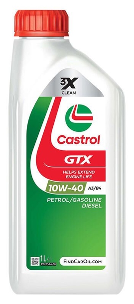 CASTROL GTX 10W-40 A3/B4 1L