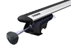 Strešný nosič JEEP Cherokee (KK), 5-dv SUV, 2008-2013, zvýšené lyžiny, Thule WingBar Evo