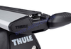 Strešný nosič JEEP Cherokee (KK), 5-dv SUV, 2008-2013, zvýšené lyžiny, Thule WingBar Evo