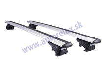 Strešný nosič JEEP Cherokee (KK), 5-dv SUV, 2008-2013, zvýšené lyžiny, Thule WingBar Evo