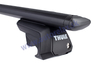 Strešný nosič JEEP Cherokee (KJ), 5-dv SUV, 2005-2007, zvýšené lyžiny, Thule WingBar Evo black