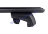 Strešný nosič JEEP Cherokee (KJ), 5-dv SUV, 2005-2007, zvýšené lyžiny, Thule WingBar Evo black