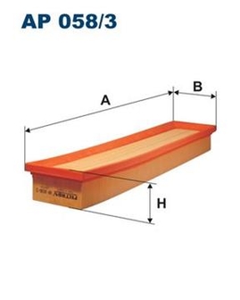 FILTRON filter vzduchový AP 058/3