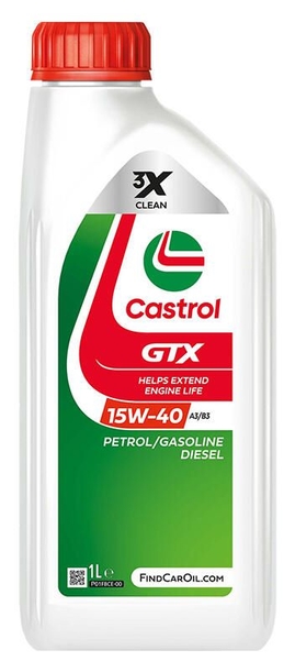 CASTROL GTX 15W-40 A3/B3 1L