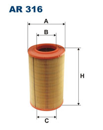 FILTRON filter vzduchový AR 316