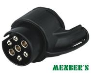 Redukcia micro 7pól-13 pól, auto-príves 12V