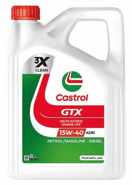 CASTROL GTX 15W-40 A3/B3 4L