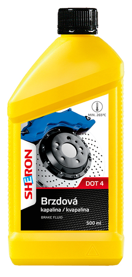 SHERON kvapalina brzdová DOT4, 500 ml