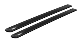 THULE priečky Wingbar Evo 150 cm Alu, TH7115B čierna, sada 2 ks