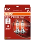 Autožiarovka 12V H7 55W PX26d +100% SILVER OSRAM, pár