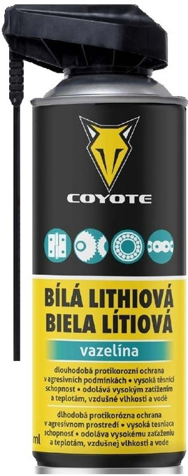 COYOTE biela vazelina líthiová 400ml