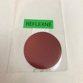 Nálepky reflexné okrúhle 5,5 cm, 2ks